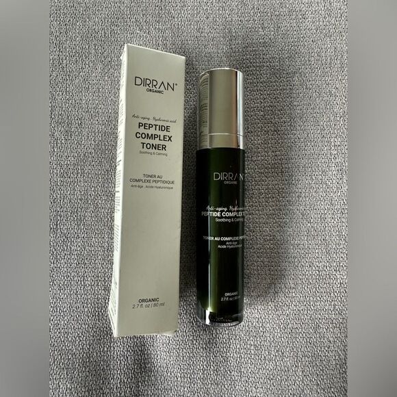 Dirran Organic Peptide Complex Toner Green Spa Face Care New With Damaged Box - Picture 1 of 3